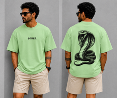 'Cobra' Oversized Graphic T-Shirt