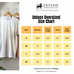 240 GSM Unisex Oversized - White