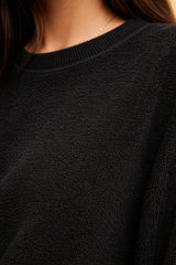 300 GSM Terry - Oversized - Black