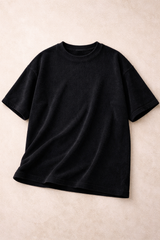 300 GSM Terry - Oversized - Black