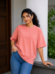 240 GSM Unisex Oversized - Peach