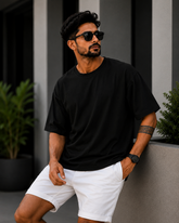 240 GSM Unisex Oversized - Black