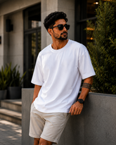 240 GSM Unisex Oversized - White