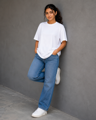 220 GSM Unisex Oversized - White