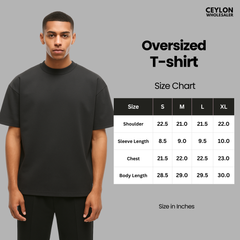 220 GSM Unisex Oversized - White