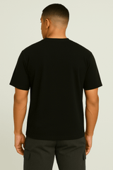 190 GSM Regular Fit - Black