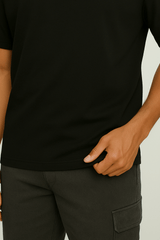 190 GSM Regular Fit - Black