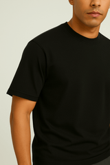 190 GSM Regular Fit - Black