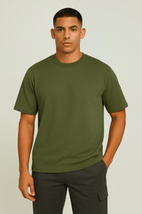 190 GSM Regular Fit - Dark Green