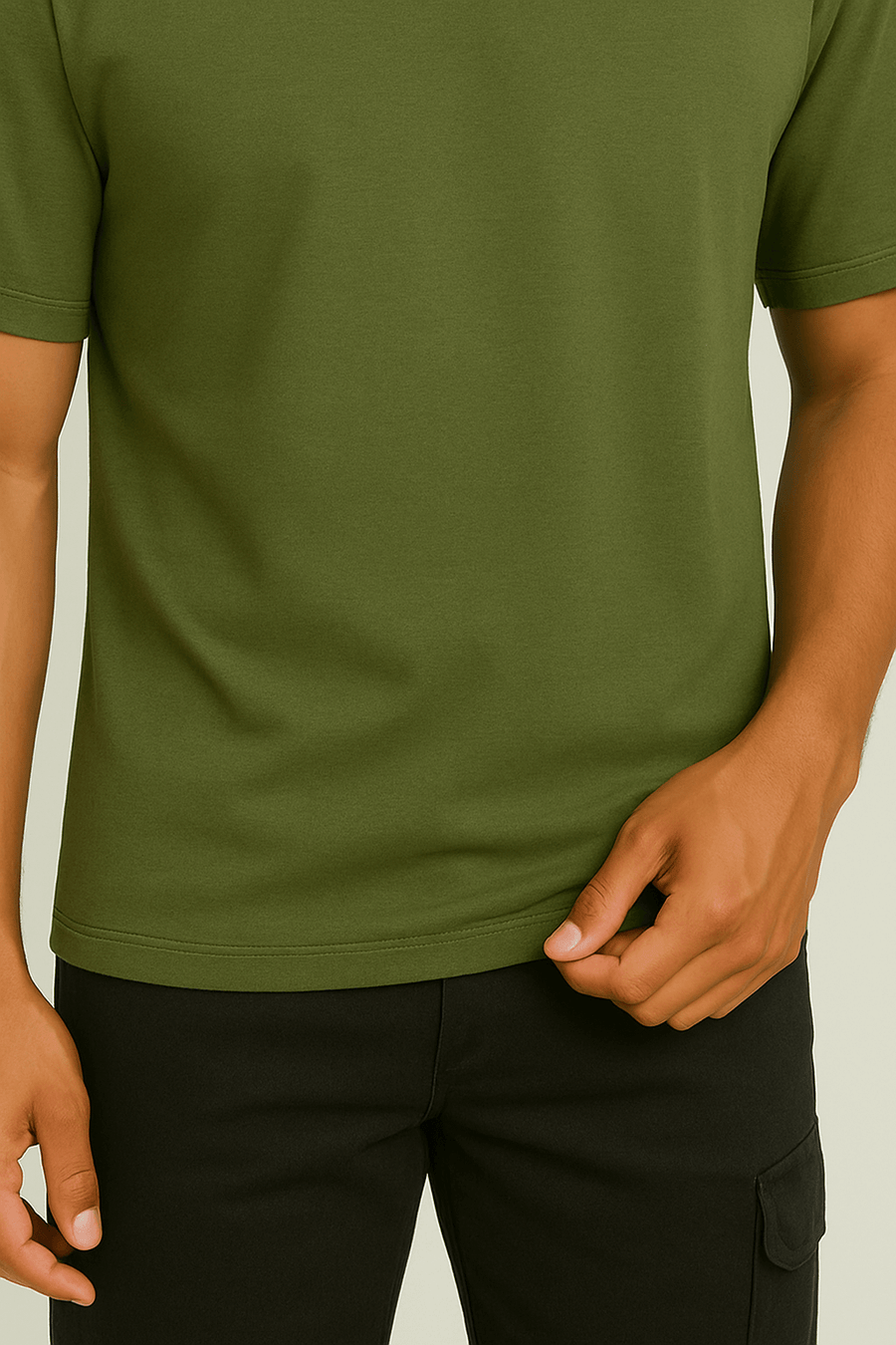 190 GSM Regular Fit - Dark Green