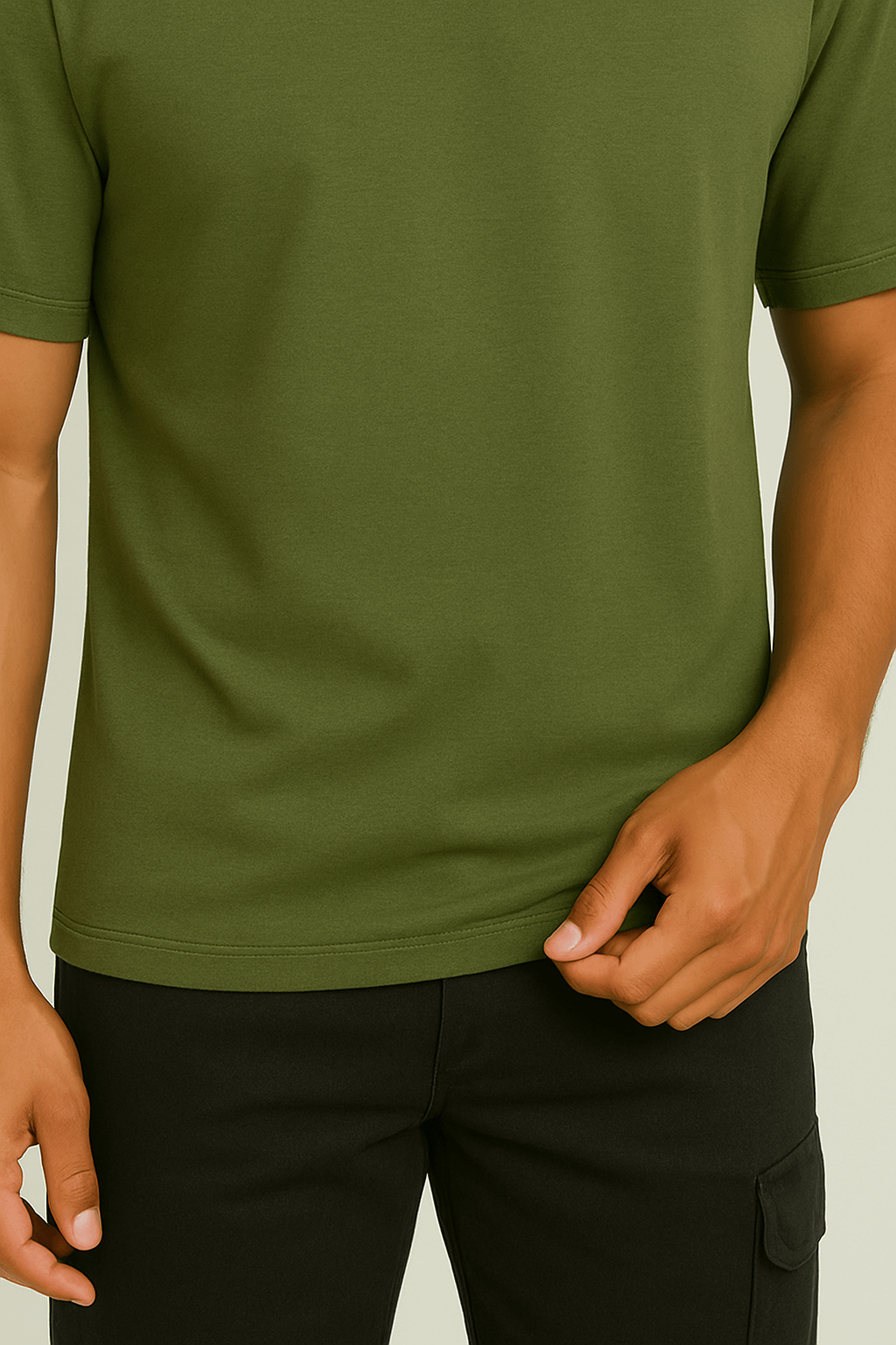 190 GSM Regular Fit - Dark Green