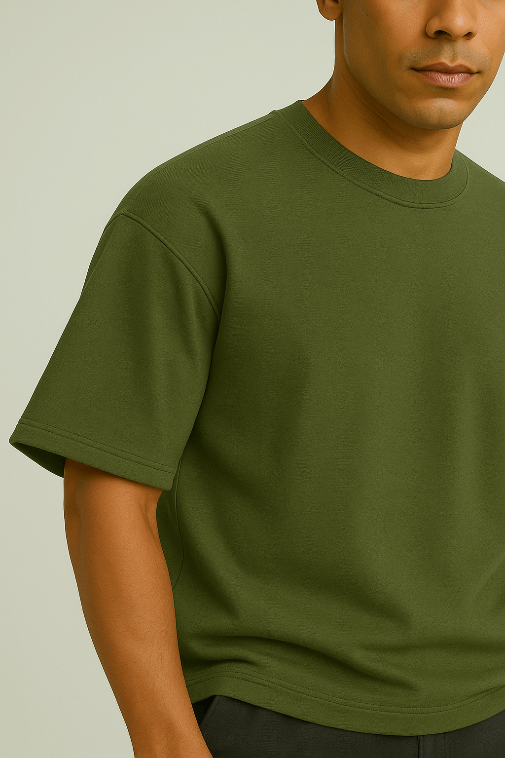 Oversize 300GSM Army Green
