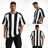 Pop Corn Stripe Oversized T-shirt