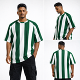 Pop Corn Stripe Oversized T-shirt