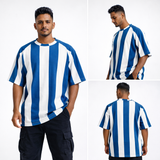 Pop Corn Stripe Oversized T-shirt
