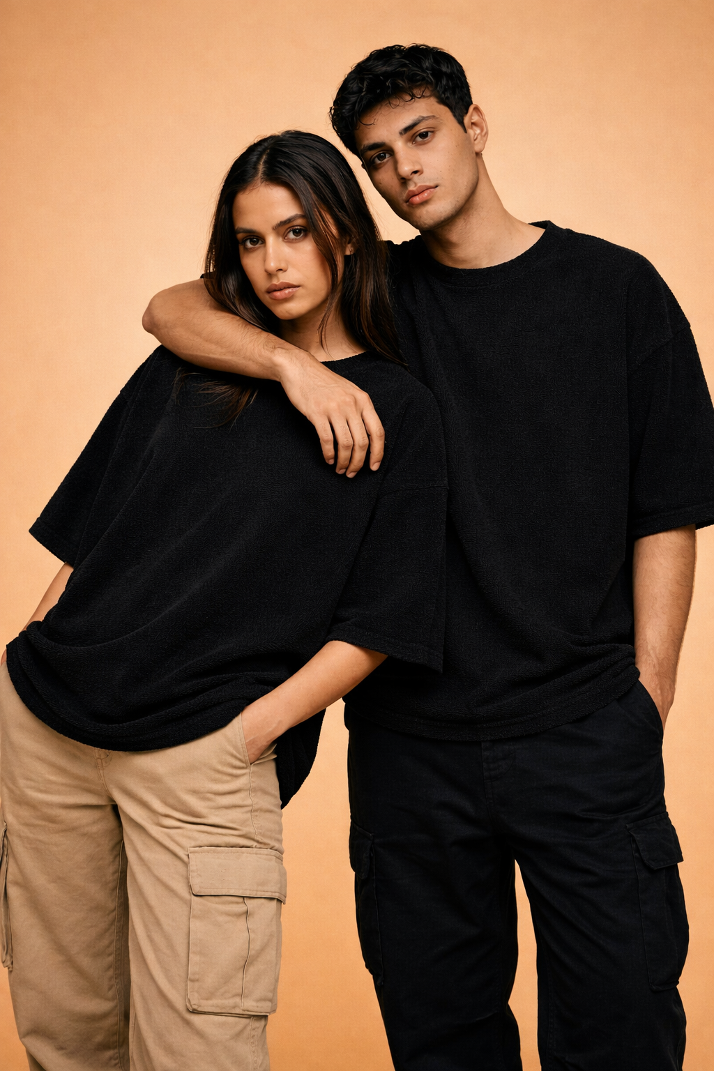 300 GSM Terry - Oversized - Black