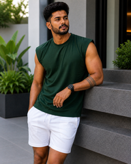 220 GSM ARM CUT T-SHIRT
