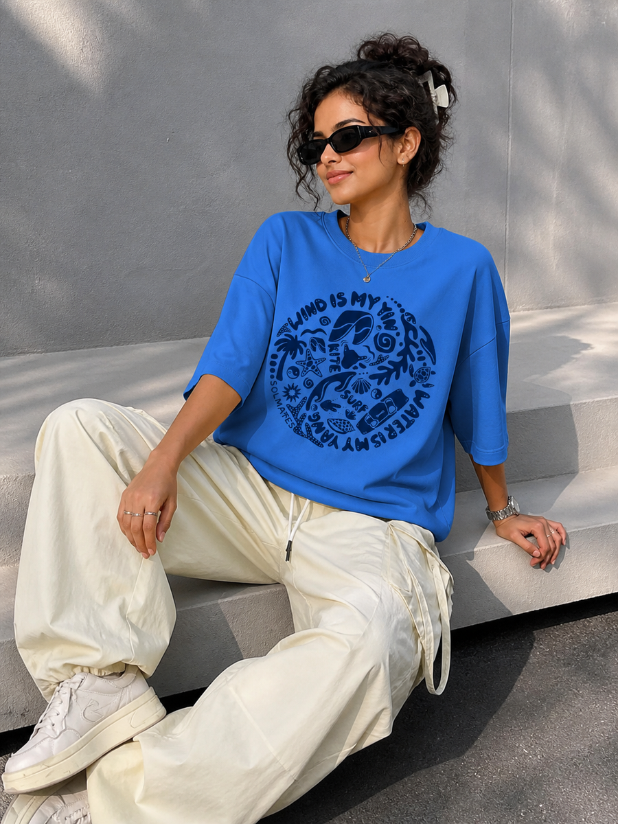 Salt Mind Oversized Tee