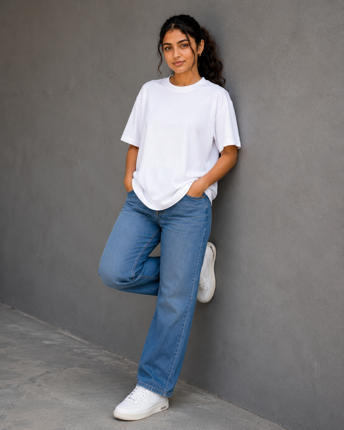 220 GSM Unisex Oversized - White