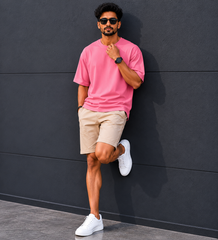 240 GSM Unisex Oversized - Pink