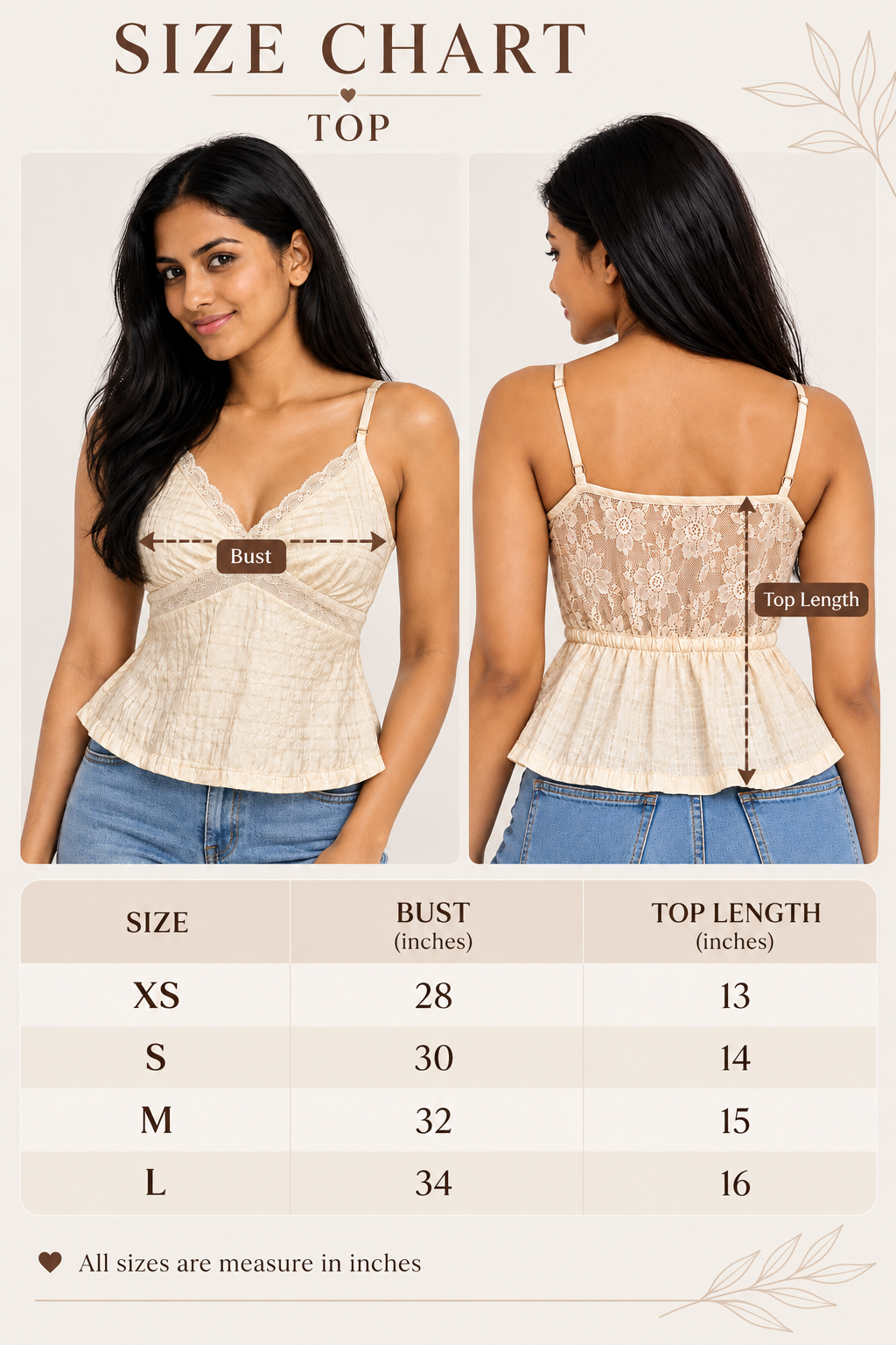 Classy White Lace Top