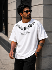 'Predict The Future' Oversized Graphic T-Shirt