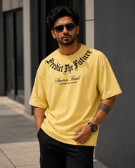 'Predict The Future' Oversized Graphic T-Shirt