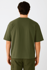 190 GSM Oversized - Dark Green
