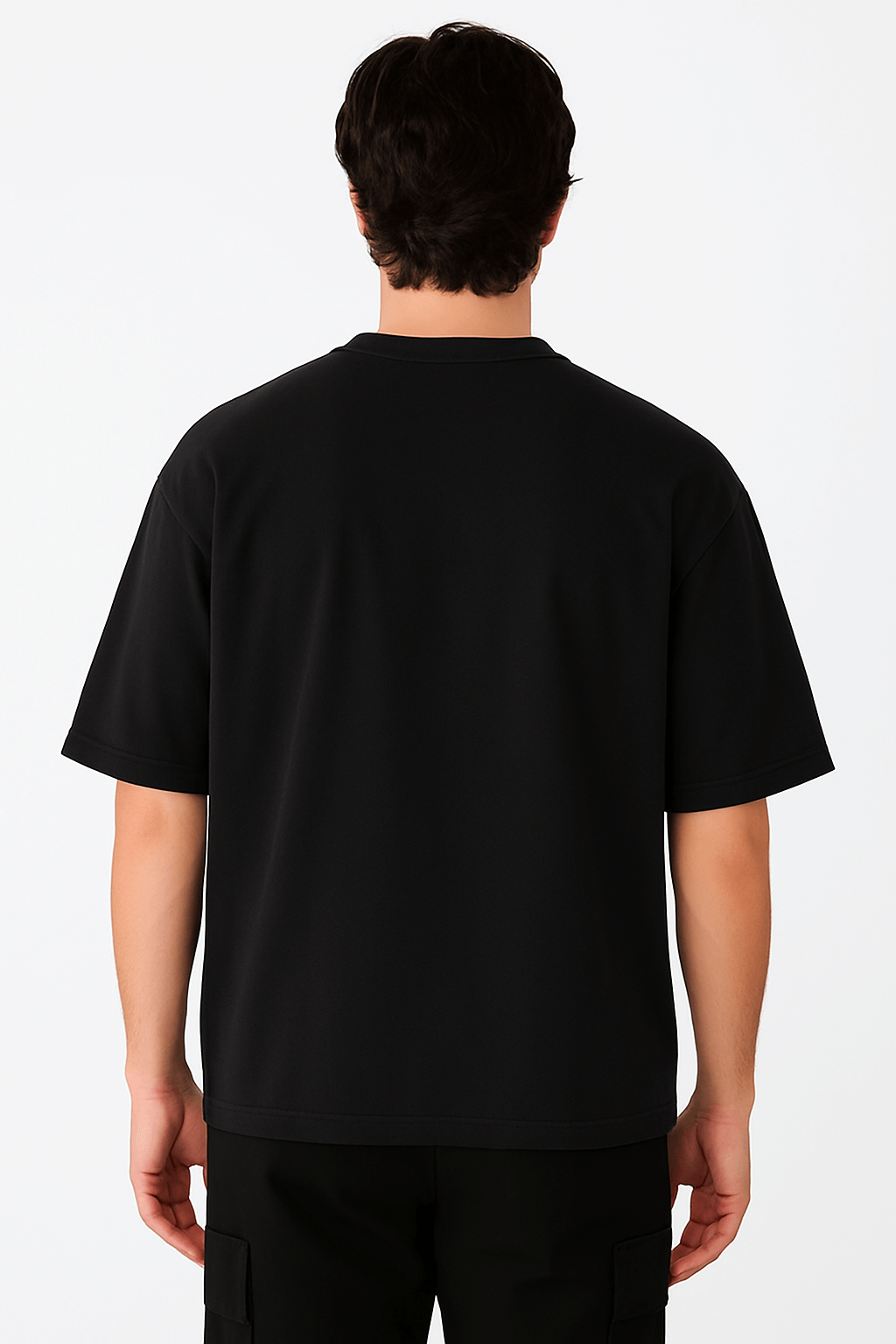 190 GSM Oversized - Black