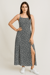 Navy Floral Frock