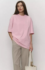 Oversize FIT 240 GSM - Light Pink