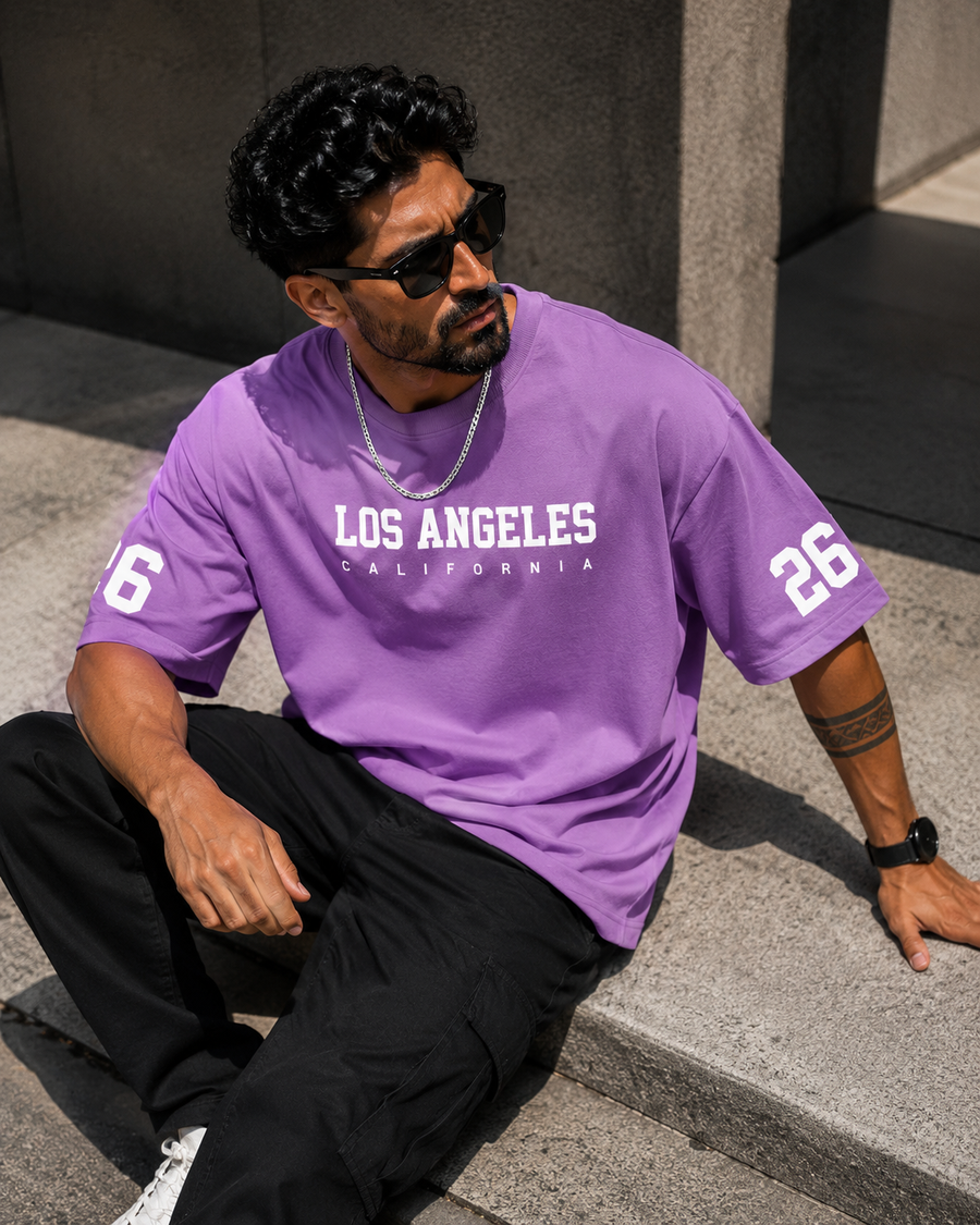 'Los Angeles California' Oversized T-Shirt