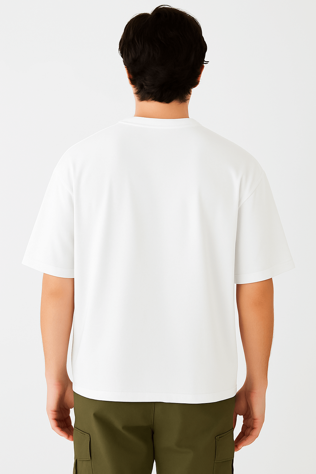 190 GSM Oversized - White