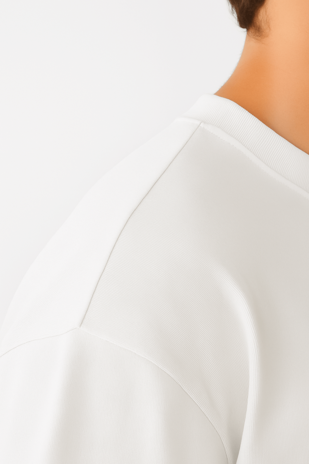 190 GSM Oversized - White